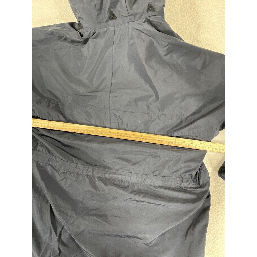 Lands End‎ Direct Merchants Men’s Size Large  42-44 Black Hooded Jacket - Picture 9 of 11